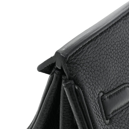 Hermes Taurillon Clemence Birkin 40 Black 17 of 17