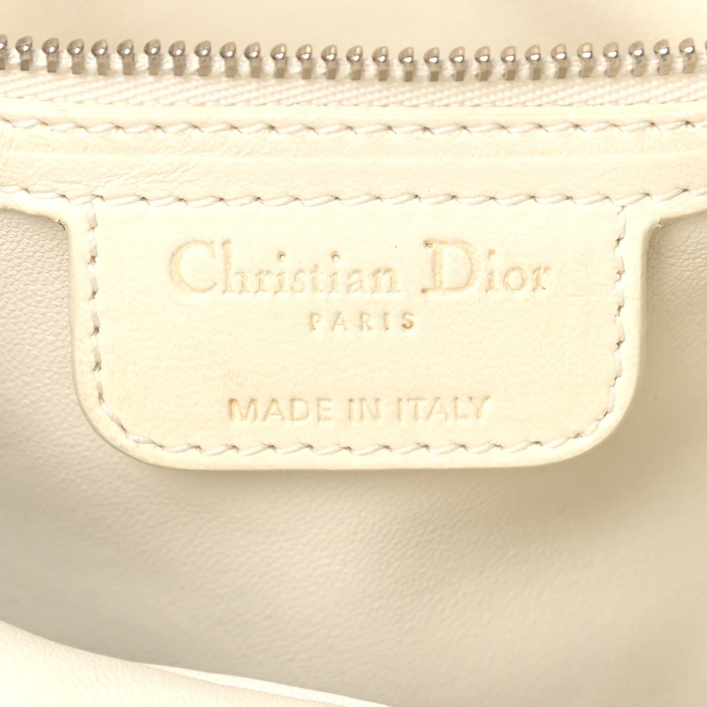 Lambskin Cannage Medium Soft Lady Dior Latte