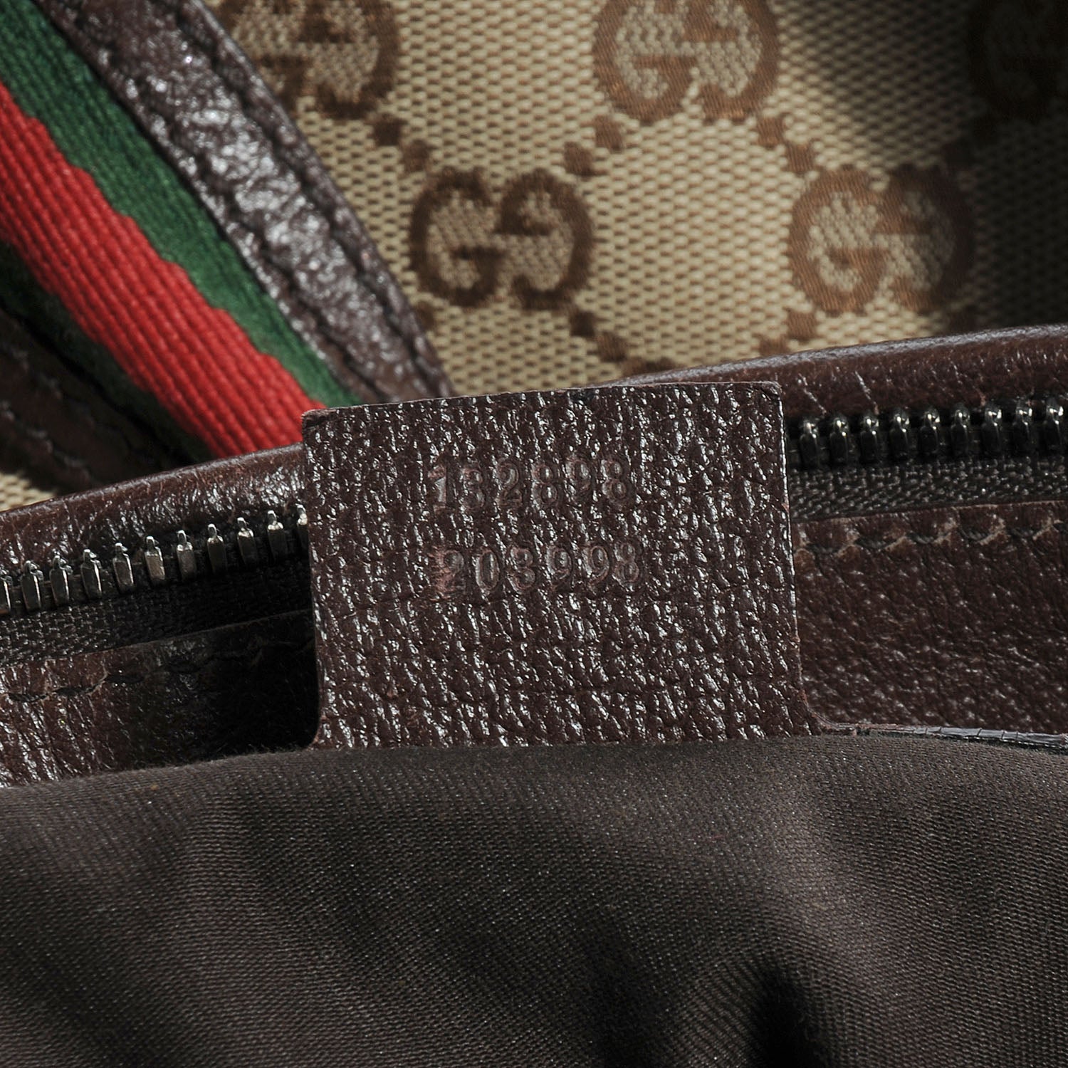 Gucci Monogram Large Web Handle Joy Tote 7 of 7