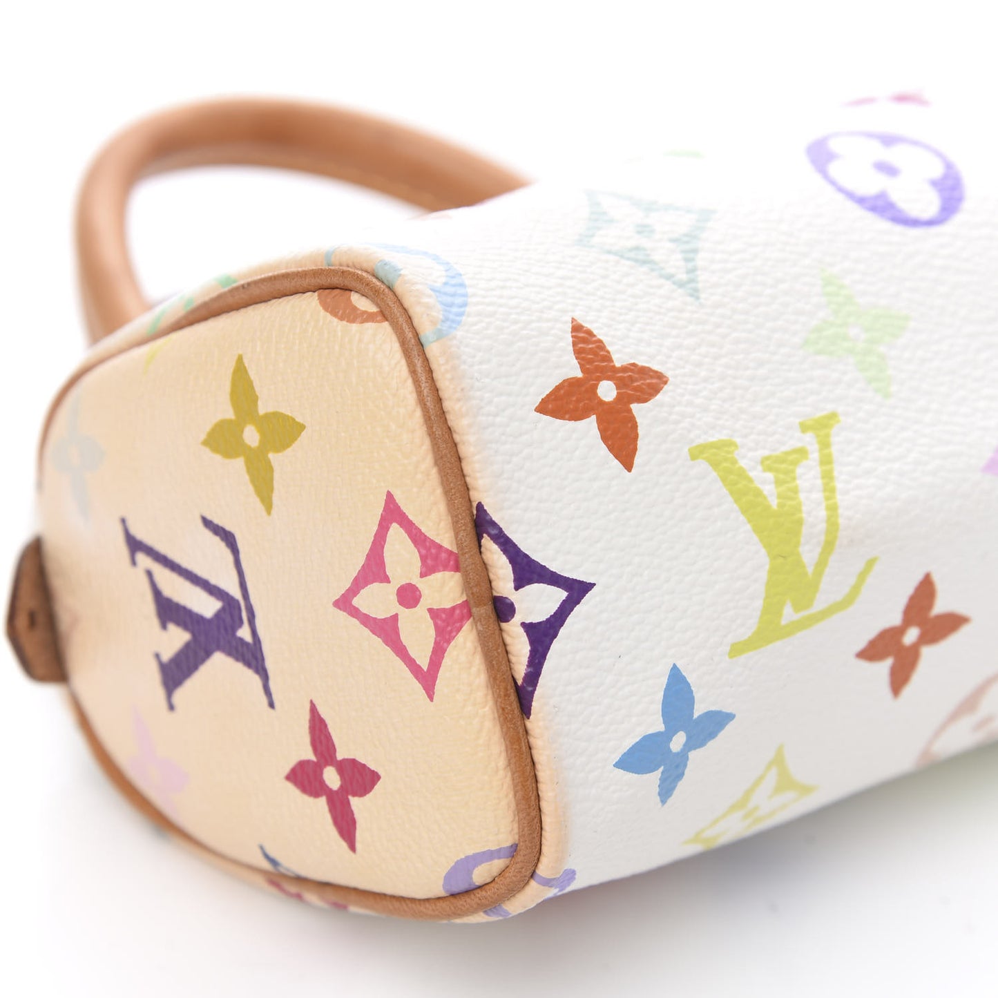 Monogram Multicolor Mini Sac HL Speedy White