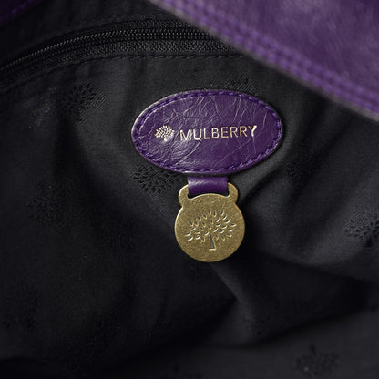 Mulberry Soft Buffalo Medium Alexa Grape 6 of 8
