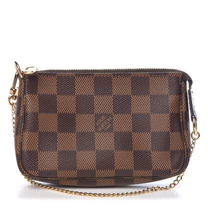 Louis Vuitton Damier Ebene Mini Pochette Accessories 1 of 8