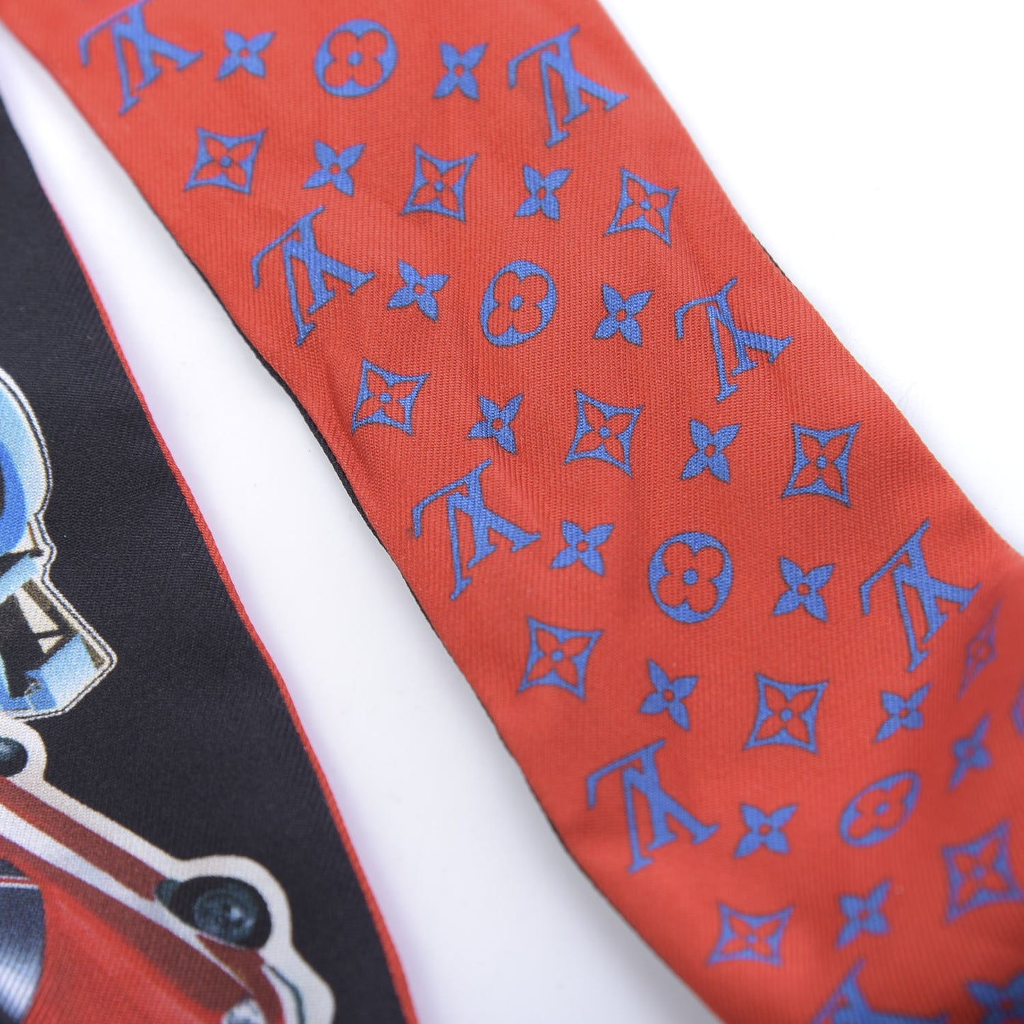 Silk Monogram World Tour Stickers BB Bandeau Rouge