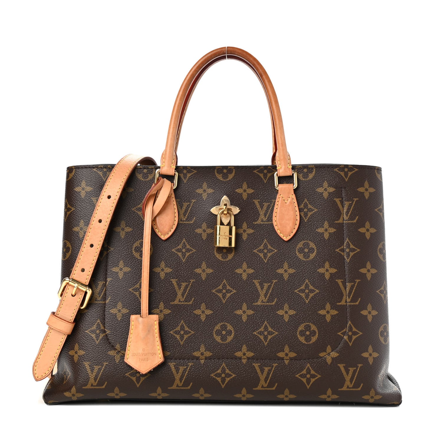 Monogram Flower Tote