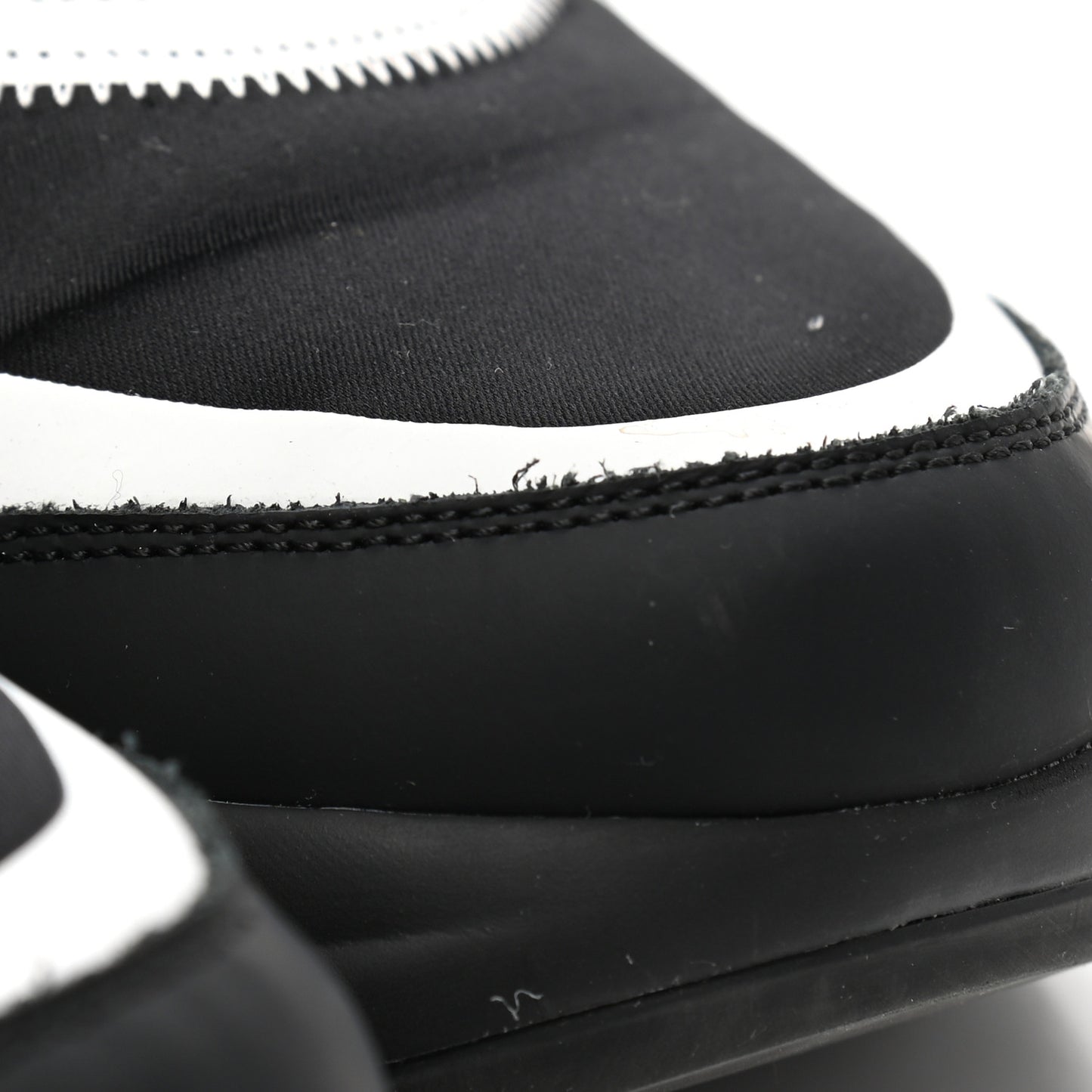 Calfskin Technical Nylon LV Archlight Sneakers 37 Black White