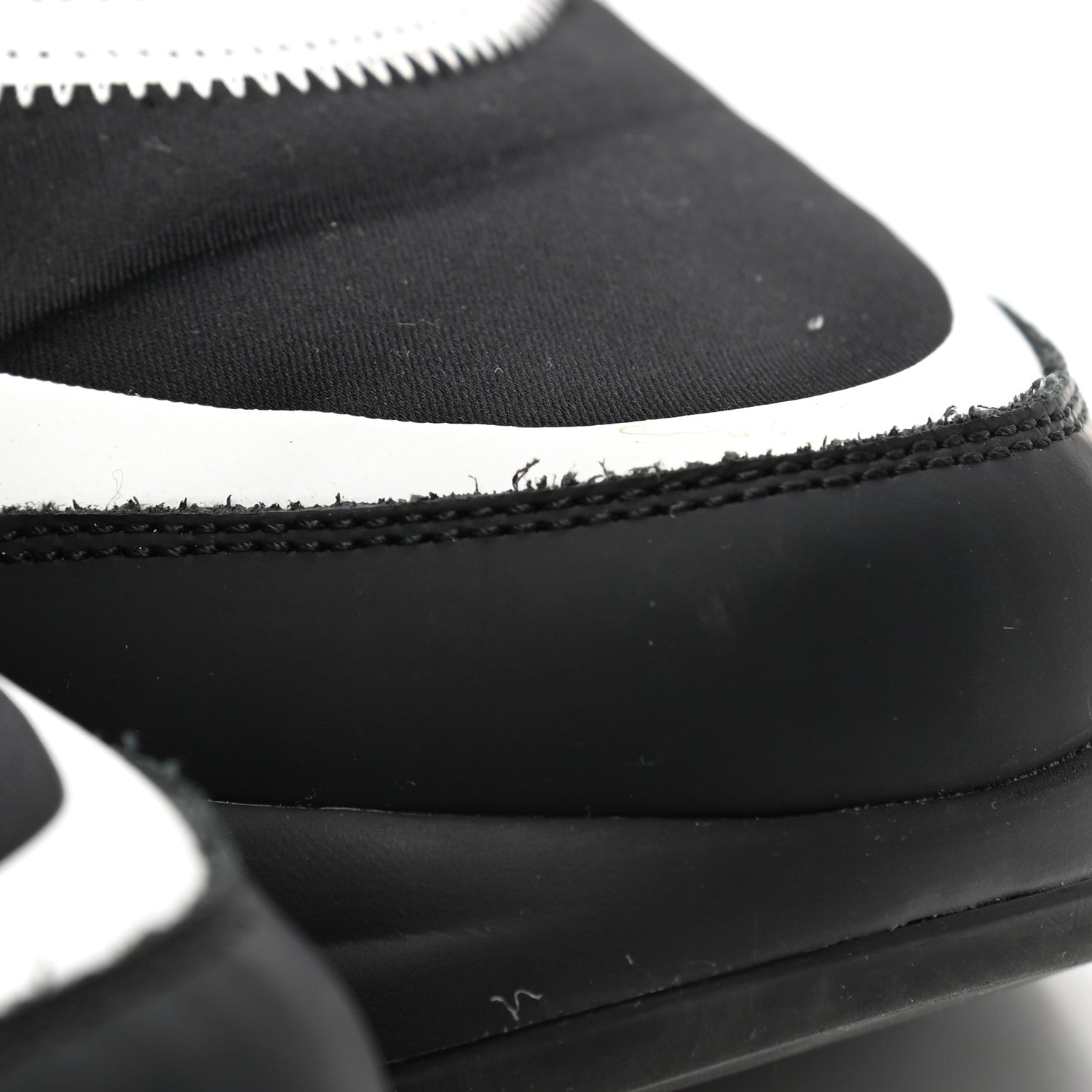 Louis Vuitton Calfskin Technical Nylon LV Archlight Sneakers 37 Black White 10 of 10