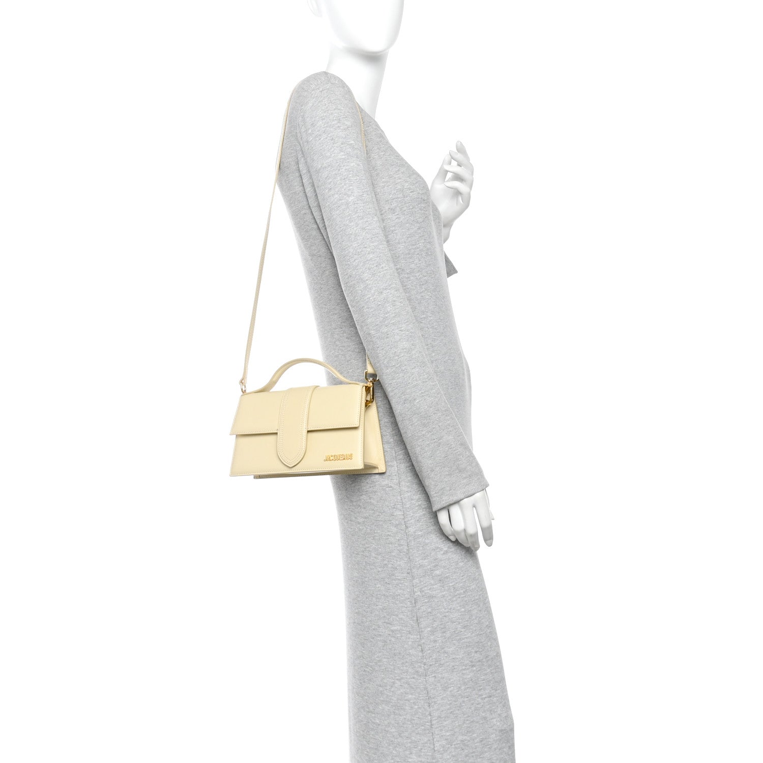 エビス ヒックカモメ38×32 Jacquemus Smooth Calfskin Le Grand Bambino Ivory 1906110