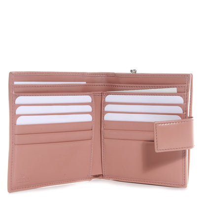 Gucci Monogram Twins French Wallet Rose 6 of 8