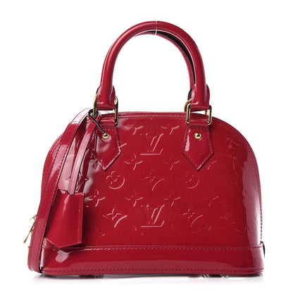 Louis Vuitton Vernis Alma BB Rose Indien 1 of 10