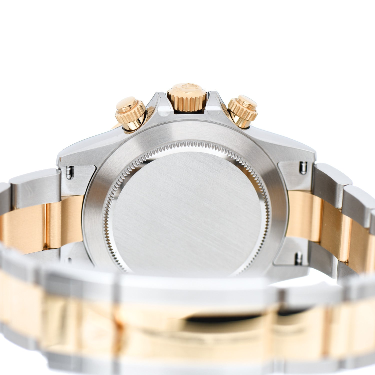 Rolex Stainless Steel 18K Yellow Gold 40mm Oyster Perpetual Cosmograph Daytona Watch Champagne 116503 4 of 5