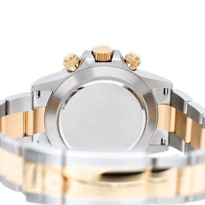 Rolex Stainless Steel 18K Yellow Gold 40mm Oyster Perpetual Cosmograph Daytona Watch Champagne 116503 4 of 5