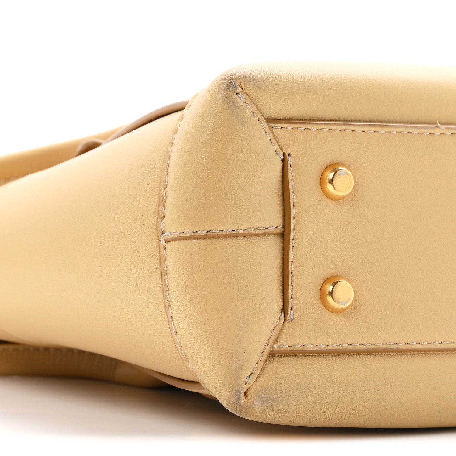 Bottega Veneta French Calfskin Maxi Intrecciato Small Arco Tapioca 9 of 11