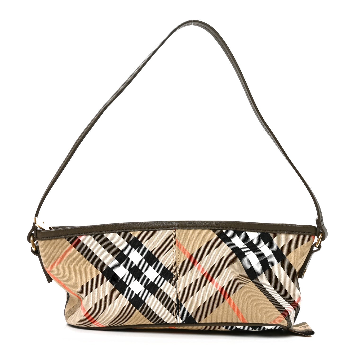 Burberry Vintage Check Lambskin Mini Shoulder Bag Sand 1 of 9