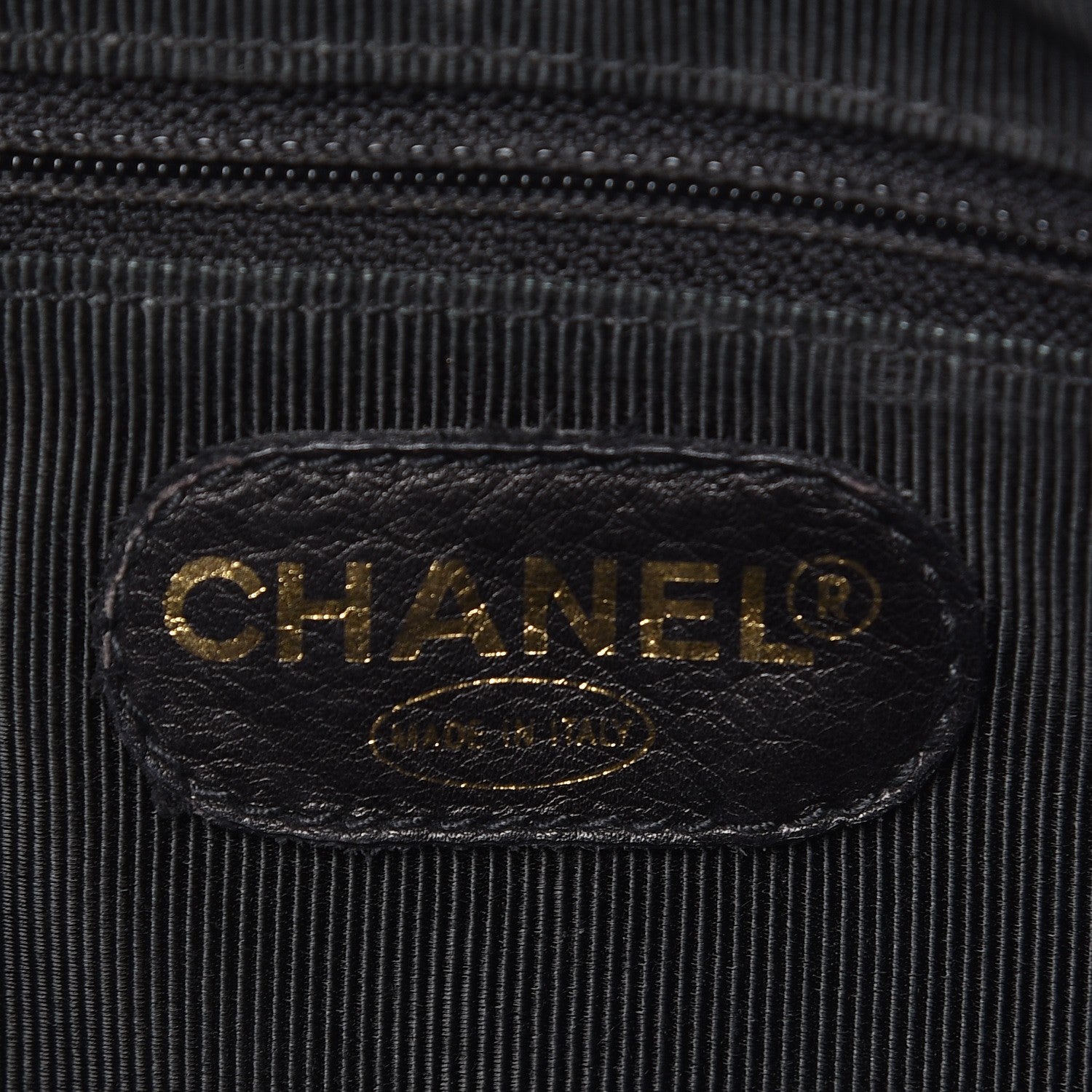 Chanel Caviar CC Shoulder Bag Black 6 of 12