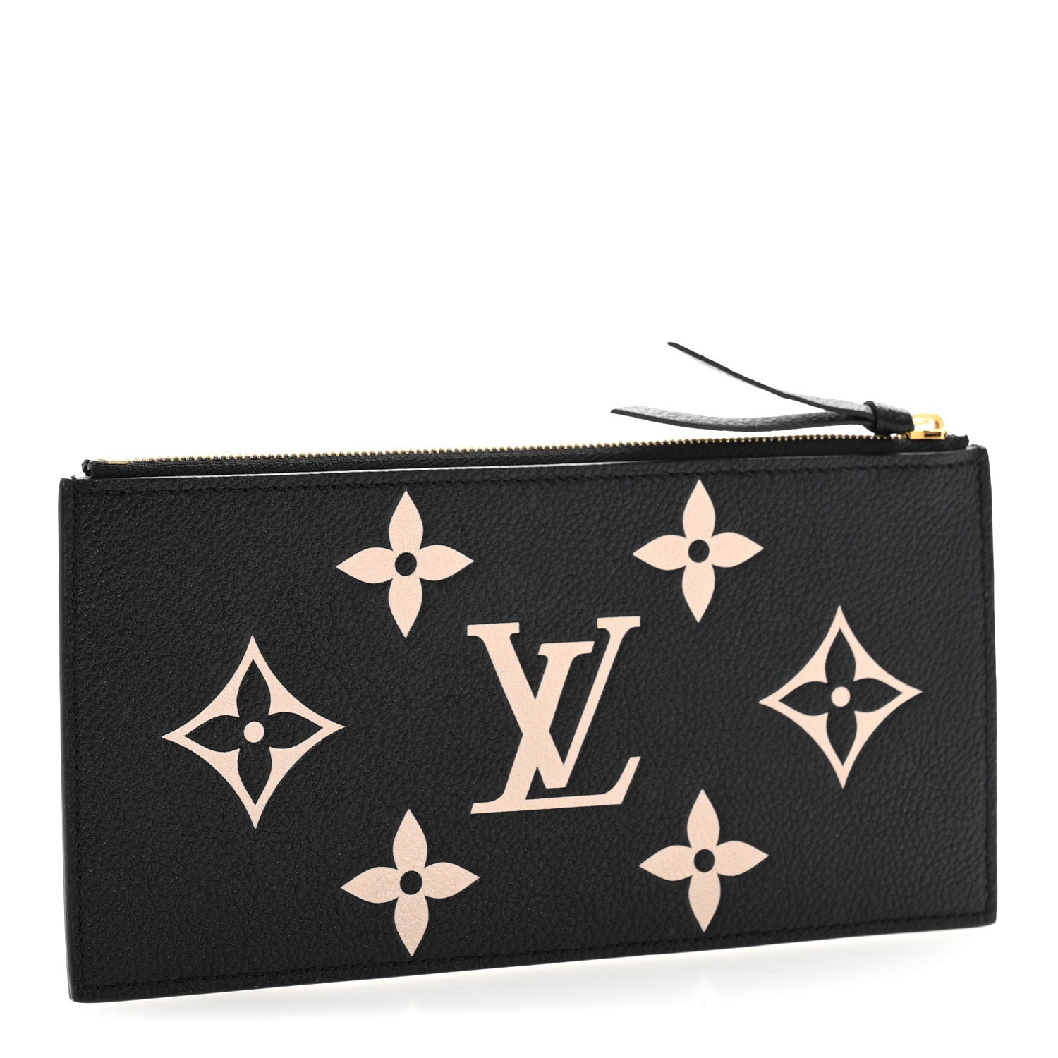 Louis Vuitton Empreinte Monogram Giant Crafty Pochette Felicie Zippered Insert Black 3 of 6