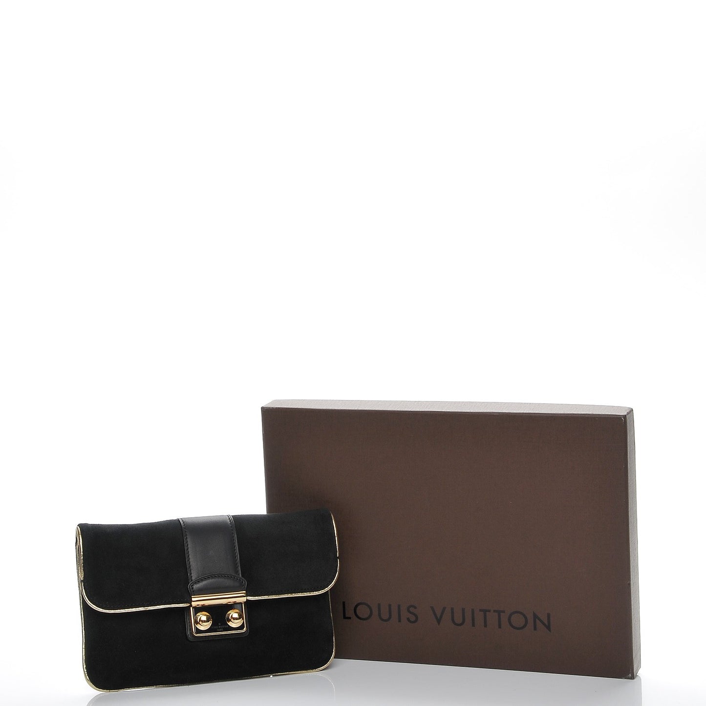 Suede SC Slim Clutch Coal
