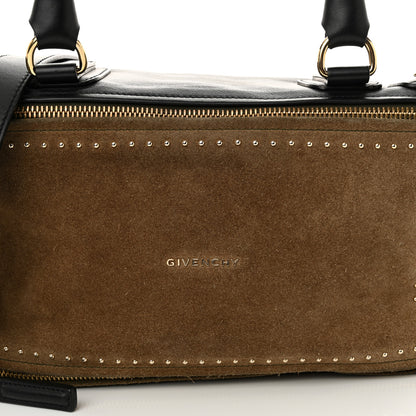 Givenchy Suede Studded Medium Pandora Green 8 of 10