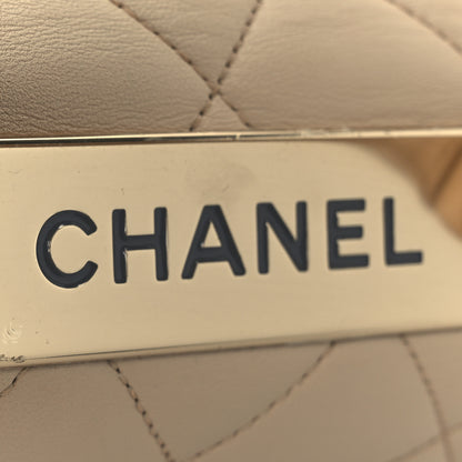 Chanel Lambskin Quilted Medium Trendy CC Flap Dual Handle Bag Beige 8 of 11