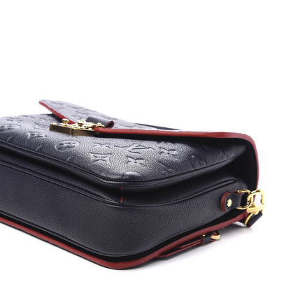 Louis Vuitton Empreinte Pochette Metis Marine Rouge 6 of 9