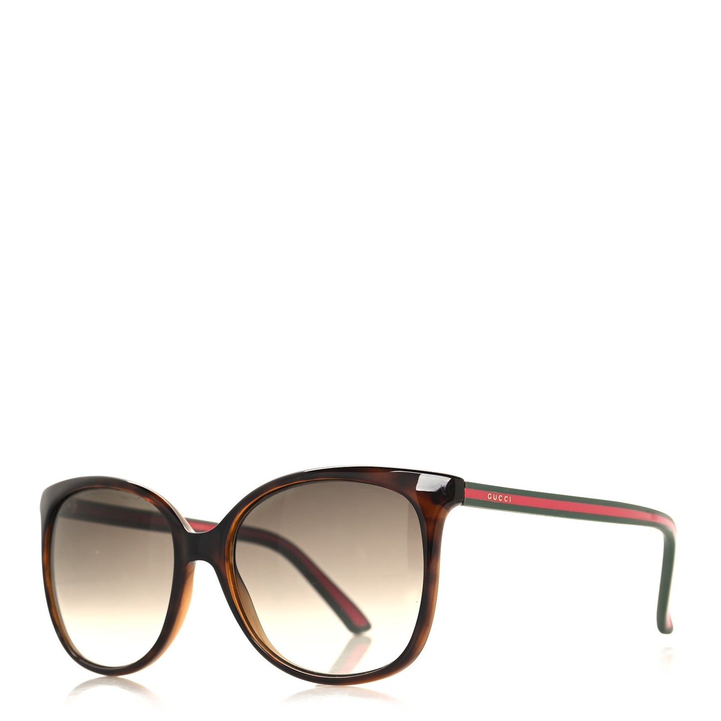 Acetate Round Eye GG Web Sunglasses GG0508S Havana