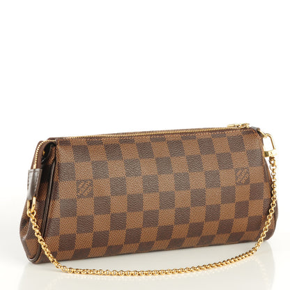 Louis Vuitton Damier Ebene Eva Clutch 3 of 7