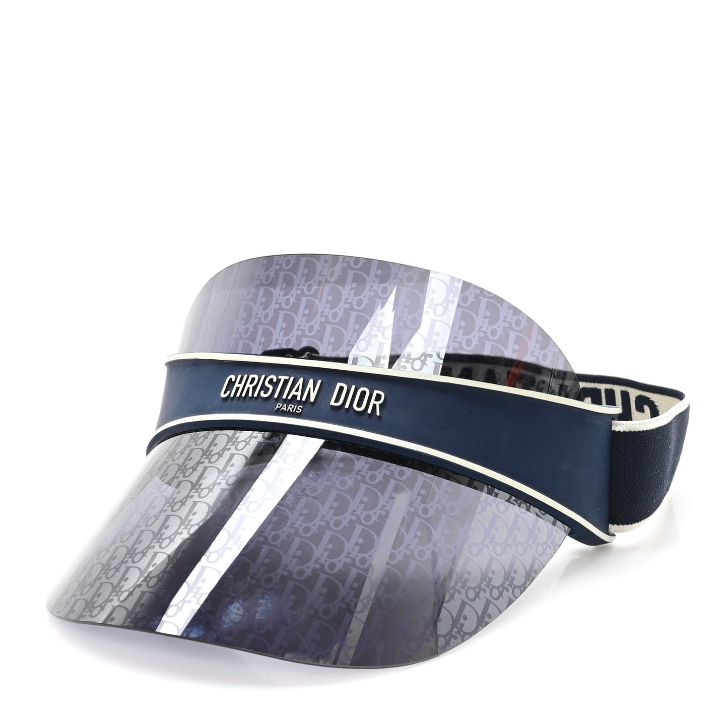 Oblique DiorClub V1U Sun Visor Blue