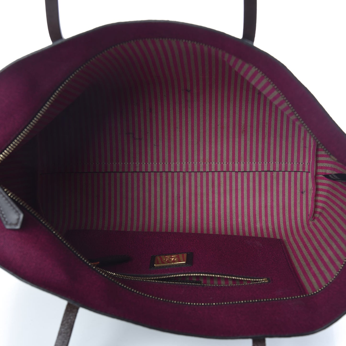Zucca Spalmati Small Roll Tote Tobacco Fuxia