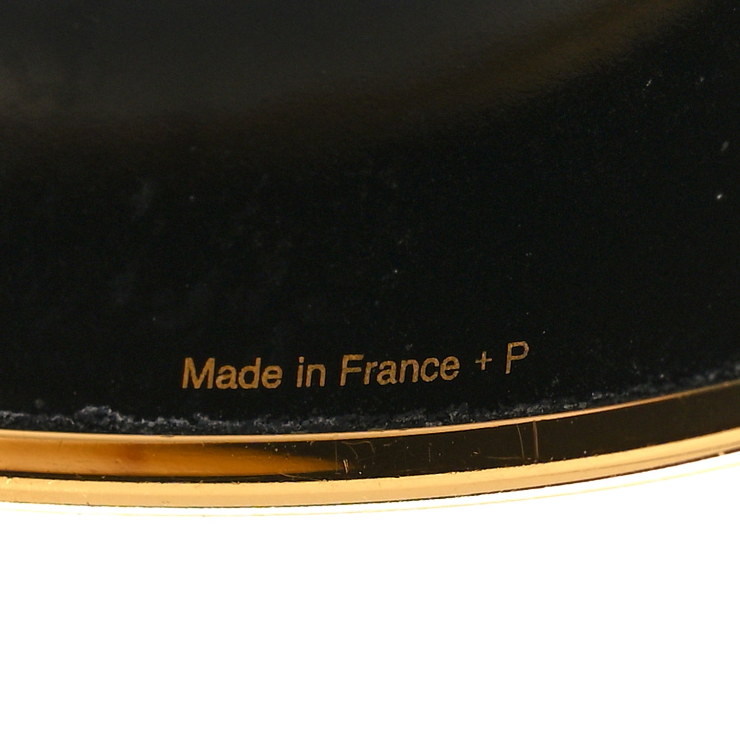 Enamel Printed Extra Wide Balcons du Guadalquivir Bracelet 65 Black