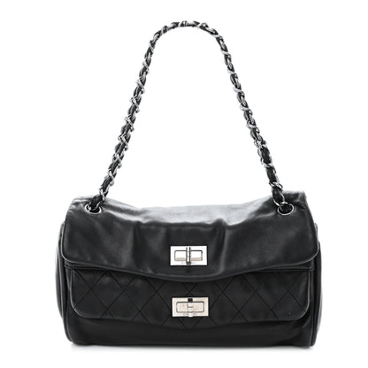 Chanel Lambskin Jumbo Mademoiselle Double Flap Black 1 of 11