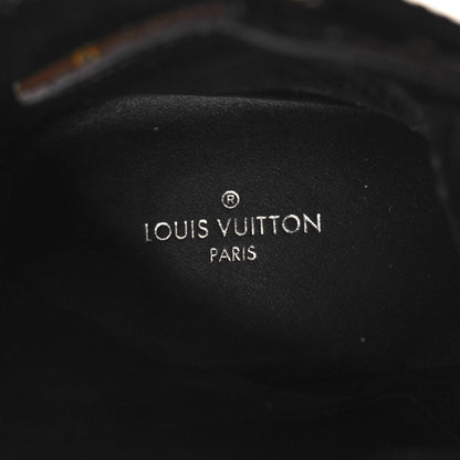 Louis Vuitton Patent Calfskin Monogram Star Trail Ankle Boots 40 Black 8 of 8