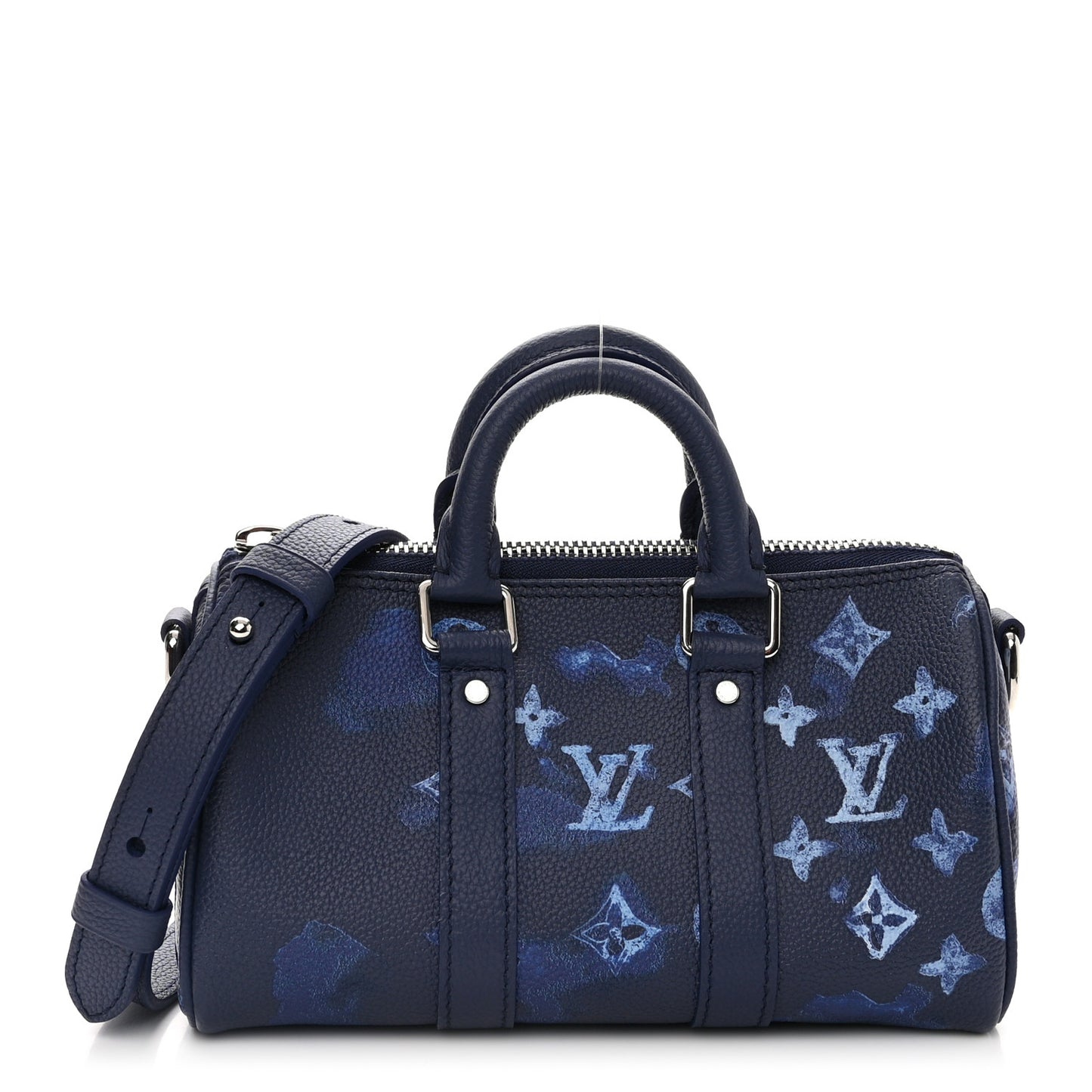 Monogram Ink Watercolor Keepall XS Blue