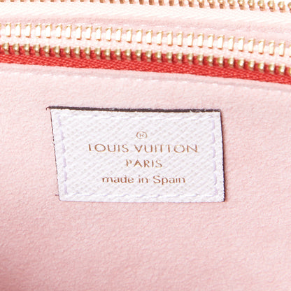 Louis Vuitton Monogram Giant Double Zip Pochette Rouge 6 of 8