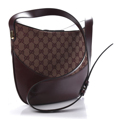 Gucci GG Monogram Calfskin Medium Arli Shoulder Bag Sahara Rubino Chardonnay 3 of 10