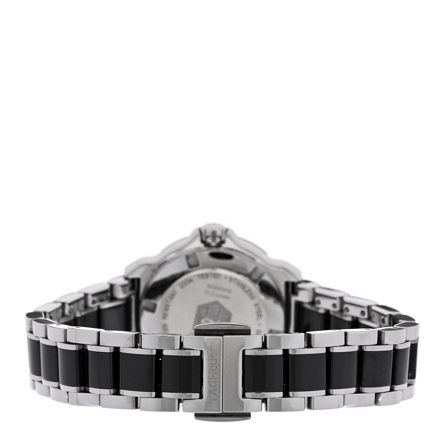 Tag Heuer Stainless Steel Ceramic Diamond Bezel 32mm Formula 1 Lady Quartz Watch Black WAH1312 3 of 5