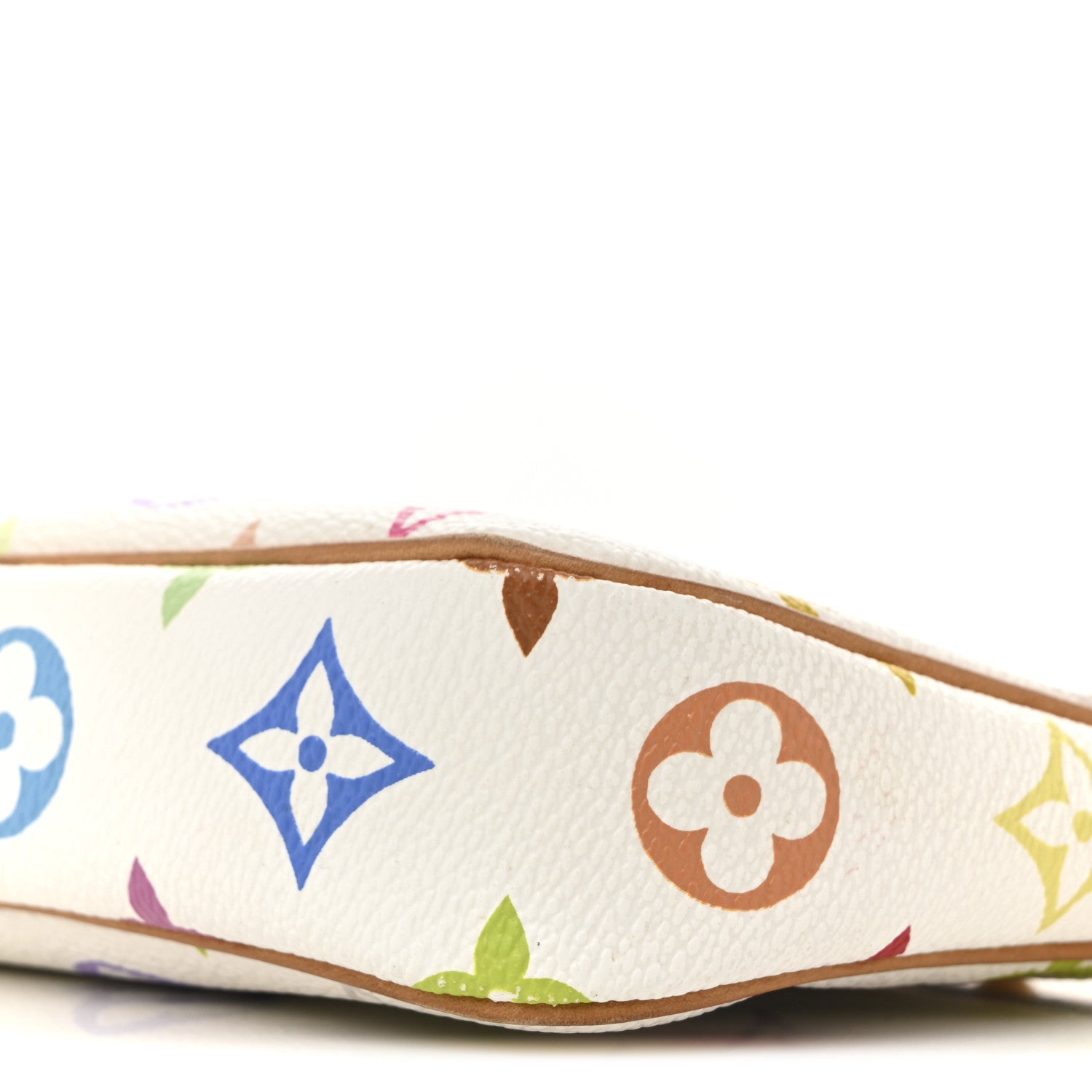 Louis Vuitton Monogram Multicolor Pochette Accessories White 11 of 15