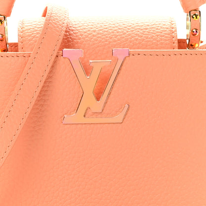 Louis Vuitton Taurillon Mini Capucines Abricot 7 of 9