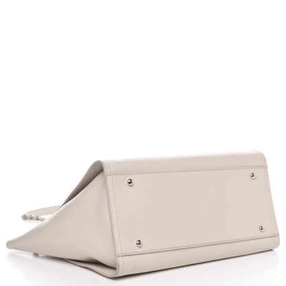 Chanel Caviar Small Studded Deauville Tote Ivory 4 of 18