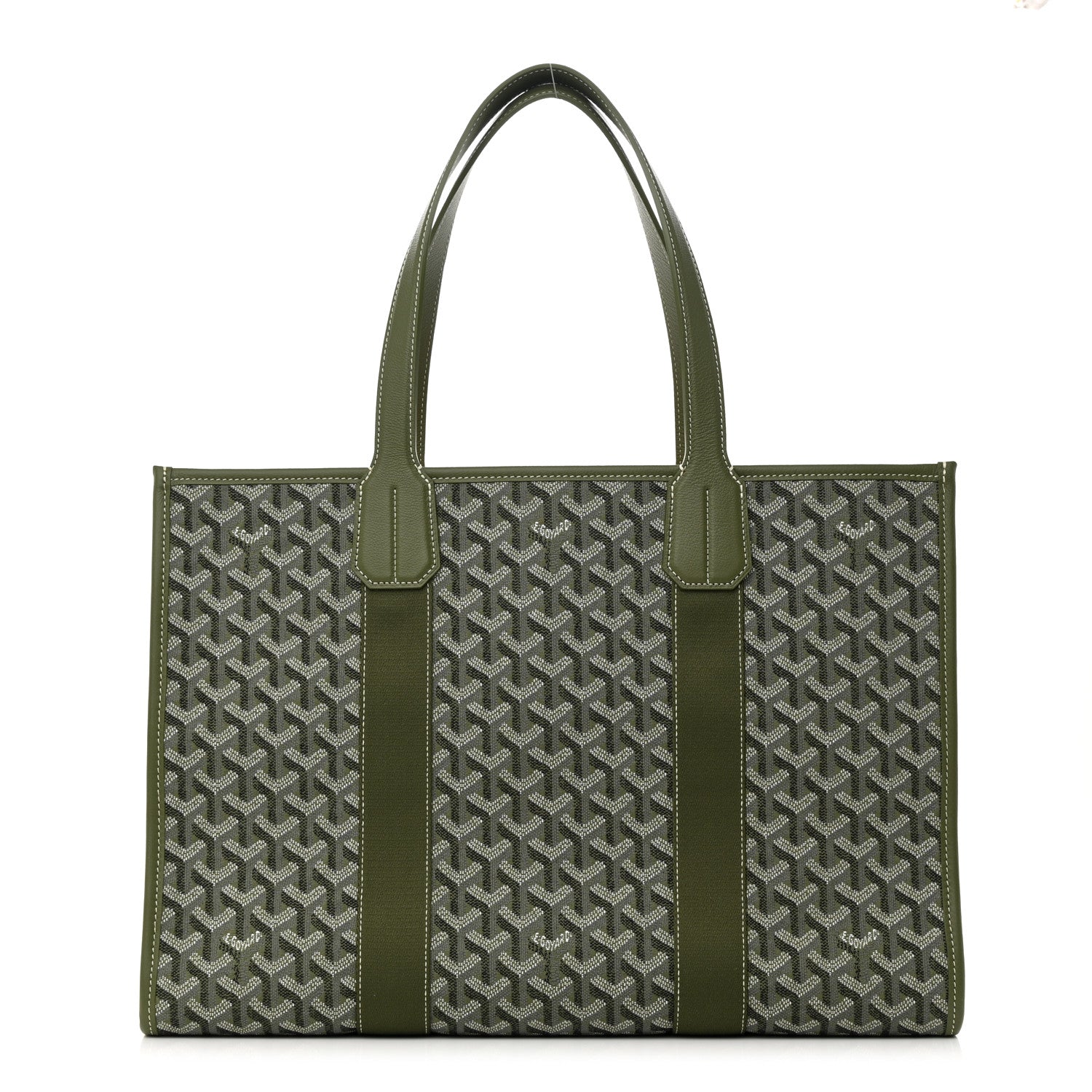 Goyard Goyardine Villette MM Tote Khaki 1 of 10