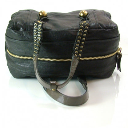 Chloe Leather Pearl Black 4 of 10