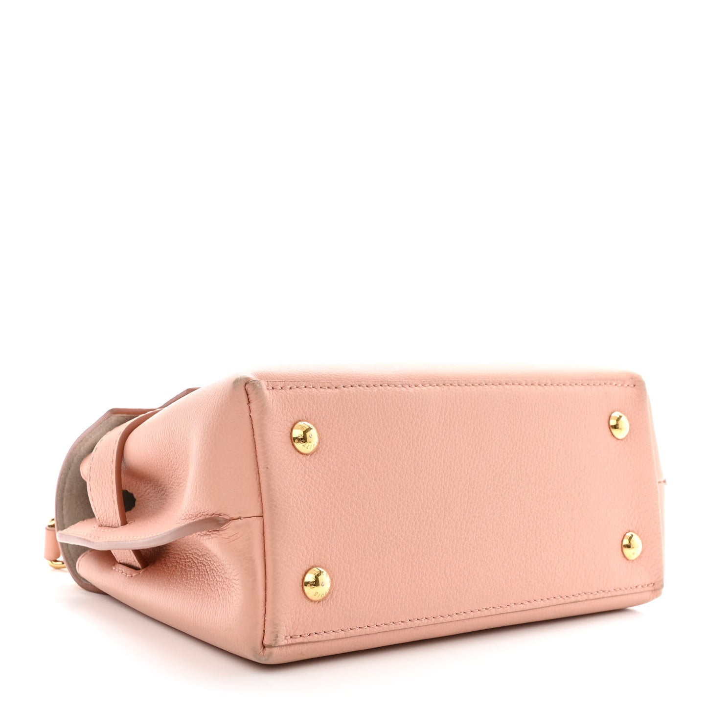 Soft Calfskin Mini Lockme Rose Trianon