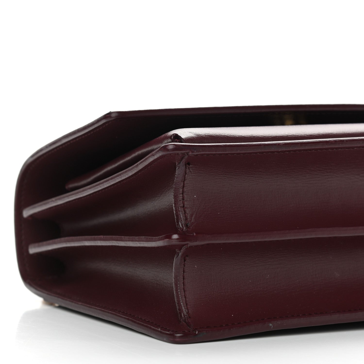 Saint Laurent Calfskin Medium Monogram Sunset Pallisandre 10 of 15