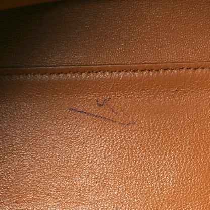 Salvatore Ferragamo Grained Calfskin Sofia Satchel Brown 19 of 23