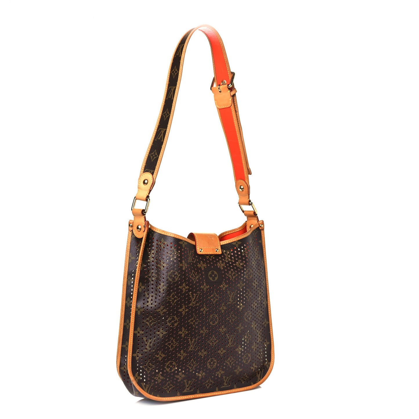 Monogram Perforated Musette Orange