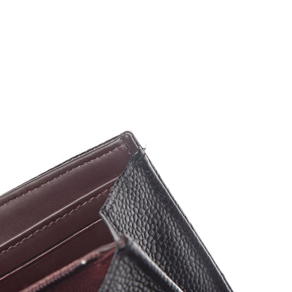 Chanel Caviar Quilted Large Gusset Flap Wallet Black 9 of 12