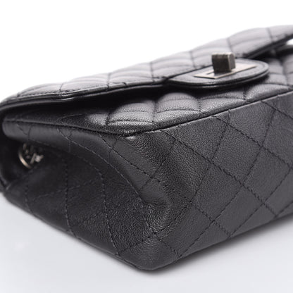Chanel Sheepskin Quilted 2.55 Reissue Mini Flap Dark Grey 8 of 10