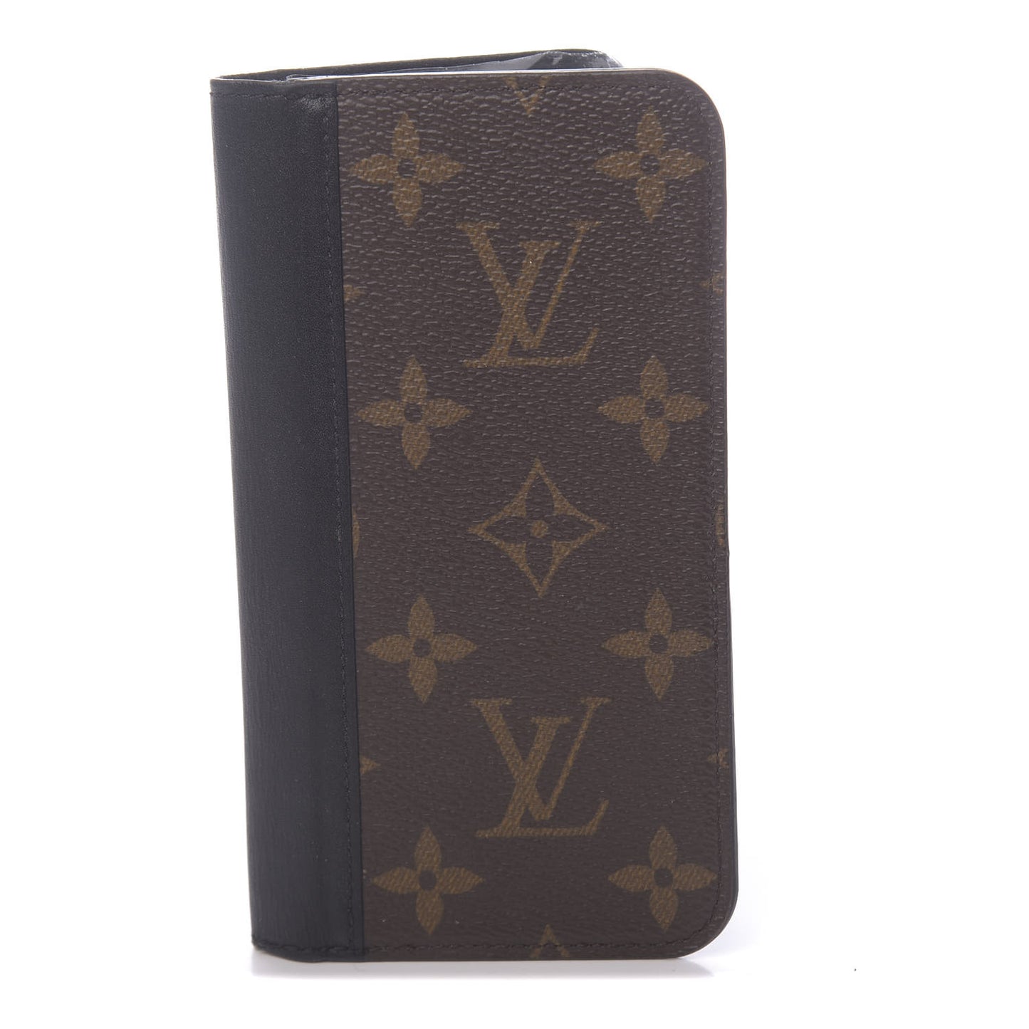 Monogram iPhone XS Folio Case Black