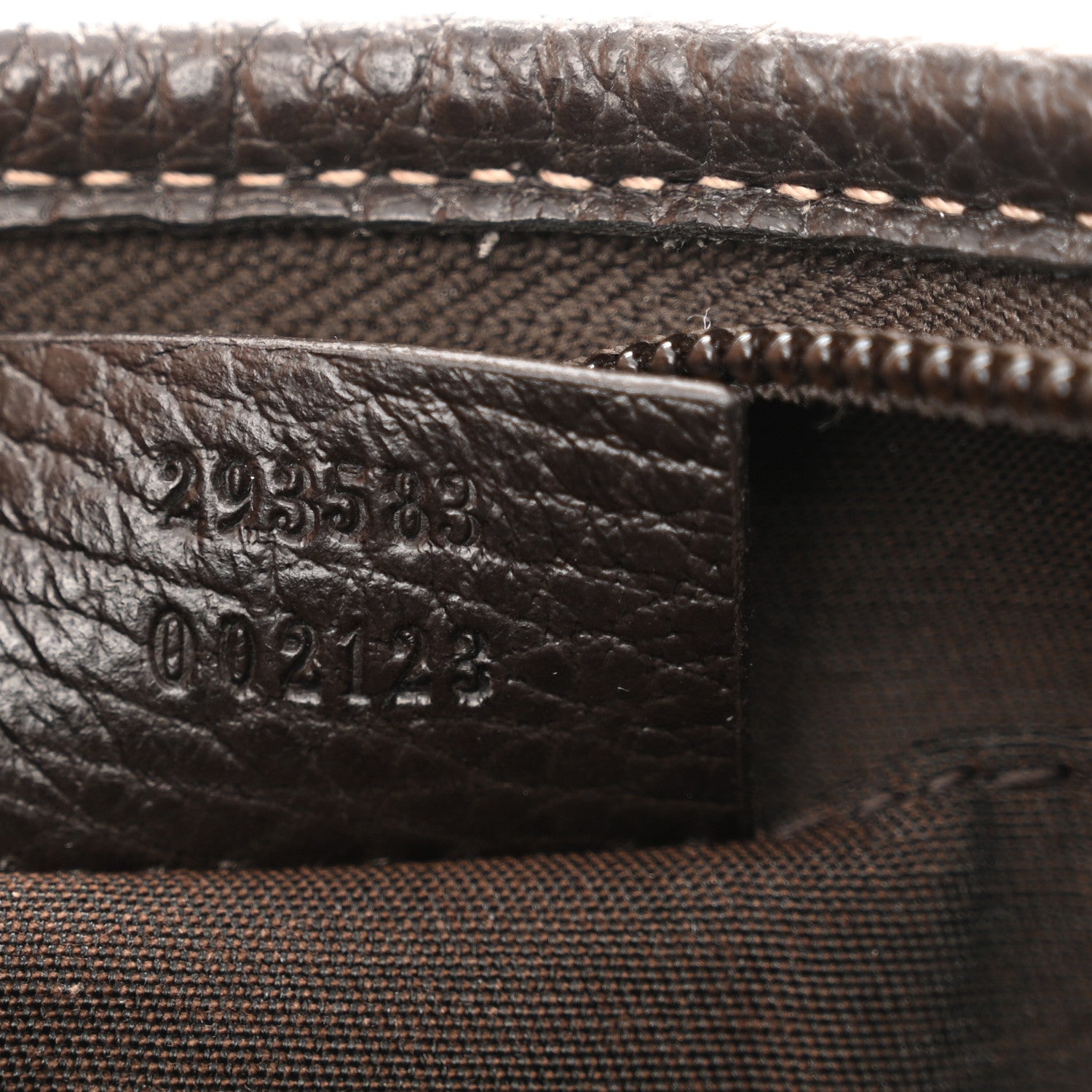 Gucci Crystal Monogram Small D Ring Gold Hobo Brown 7 of 13