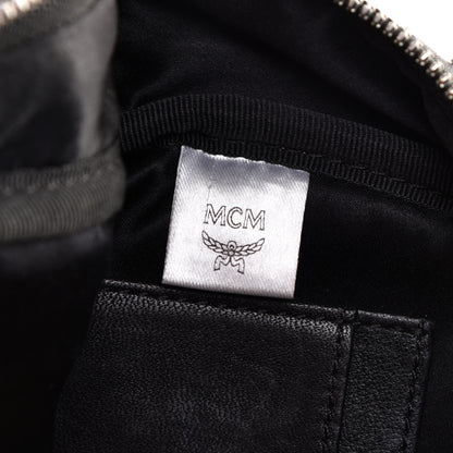 MCM Calfskin Stud X-Mini Stark Bebe Boo Backpack Black 5 of 6