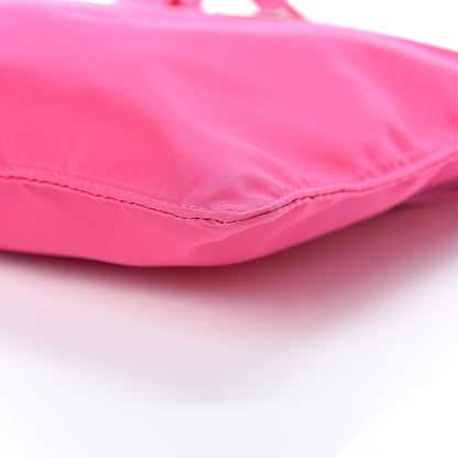 Prada Nylon Vela Flat Messenger Bag Fuxia 9 of 9