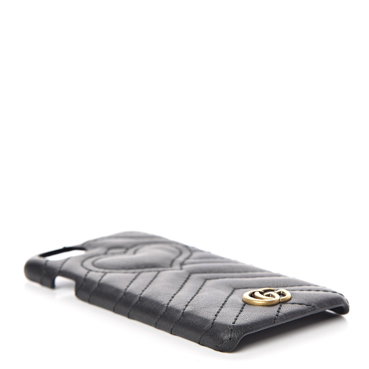 Gucci Calfskin Matelasse Marmont iPhone 7 Case Black 4 of 7